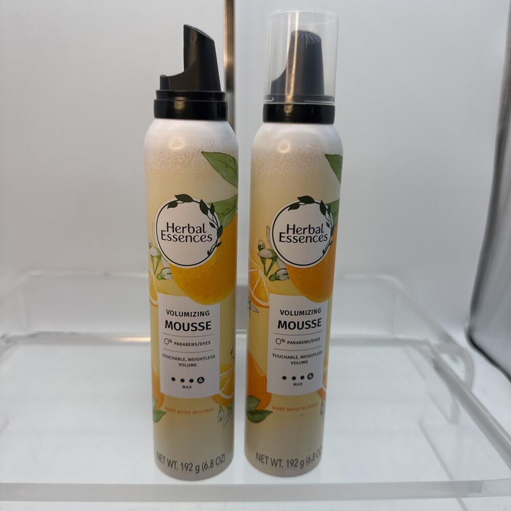 2 Herbal Essence Volumizing Mousse 6.8 oz ea.-BRAND NEW! Great Price